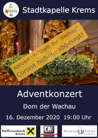 Stadtkapelle Krems Adventkonzert 2020